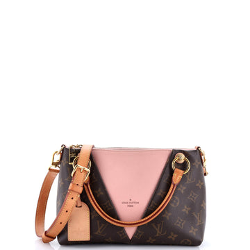 Louis Vuitton V Tote Monogram Canvas and Leather BB