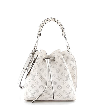 Louis Vuitton Muria Bucket Bag Mahina Leather