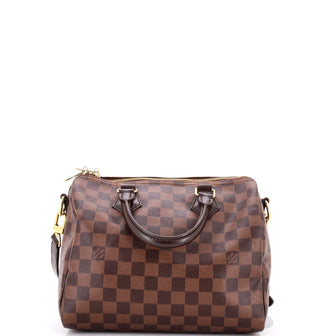 Louis Vuitton Speedy Bandouliere Bag Damier 25