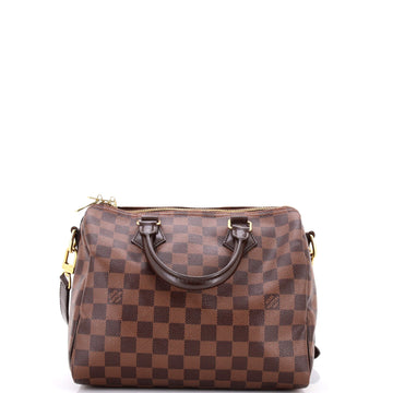 Louis Vuitton Speedy Bandouliere Bag Damier 25