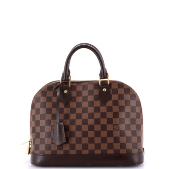 Louis Vuitton Alma Handbag Damier PM