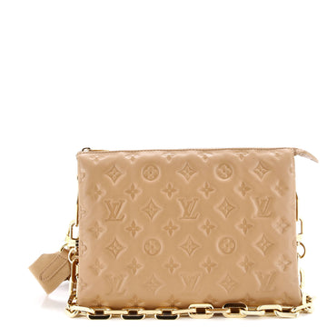 Louis Vuitton Coussin Bag Monogram Embossed Lambskin PM