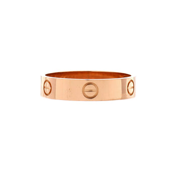 Cartier Love Band Ring 18K Rose Gold