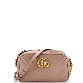 Gucci GG Marmont Shoulder Bag Matelasse Leather Small