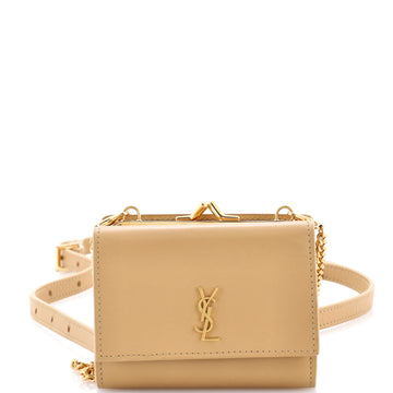 Saint Laurent Rider Chain Belt Bag Leather