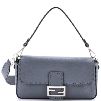 Fendi Selleria Baguette NM Bag Leather Medium