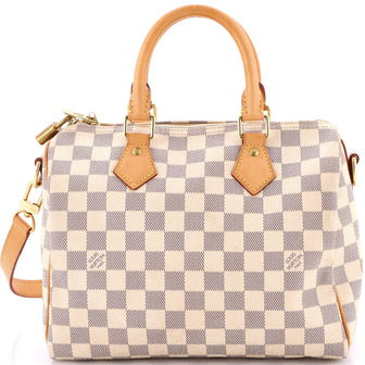 Louis Vuitton Speedy Bandouliere Bag Damier 25