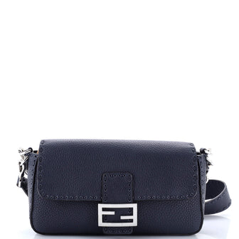 Fendi Selleria Baguette NM Bag Leather Medium