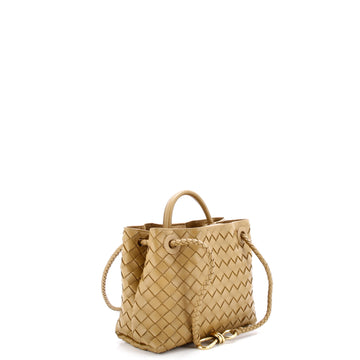 Bottega Veneta Andiamo Top Handle Bag Intrecciato Nappa Small