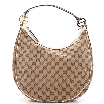 Gucci Twins Hobo GG Canvas Medium