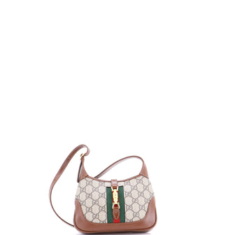 Gucci Jackie 1961 Hobo GG Coated Canvas Mini