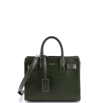 Saint Laurent Sac de Jour Bag Leather Nano