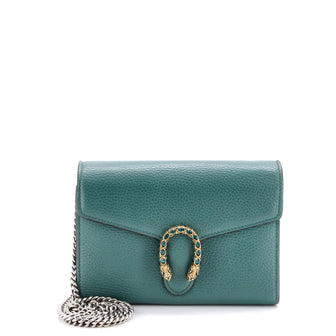 Gucci Dionysus Chain Wallet Leather with Embellished Detail Small