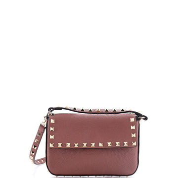 Valentino Garavani Rockstud Top Handle Crossbody Pouch Leather Mini
