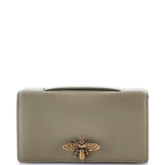 Christian Dior Bee Clutch Leather