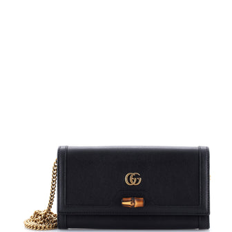 Gucci Diana Wallet on Chain Leather