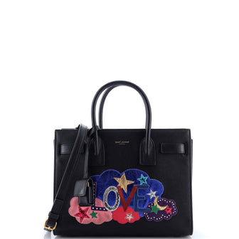 Saint Laurent Sac de Jour Bag Patchwork Leather Baby