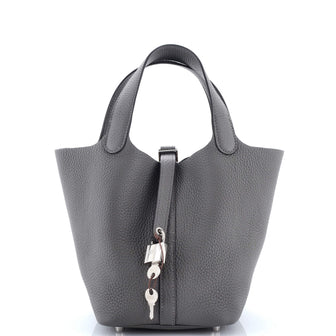 Hermes Picotin Lock Bag Clemence PM