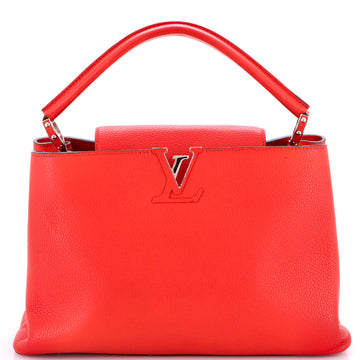 Louis Vuitton Capucines Bag Leather MM