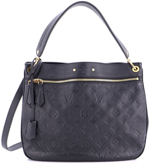 Louis Vuitton Spontini NM Handbag Monogram Empreinte Leather