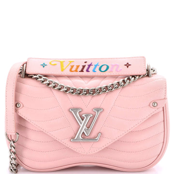 Louis Vuitton New Wave Chain Bag Quilted Leather MM