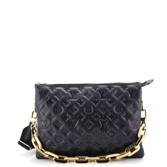 Louis Vuitton Coussin Bag Monogram Embossed Lambskin MM