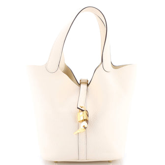 Hermes Picotin Lock Bag Clemence MM
