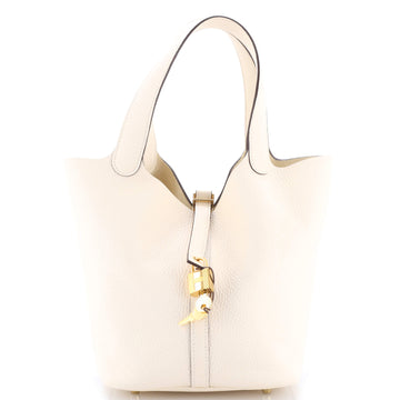 Hermes Picotin Lock Bag Clemence MM