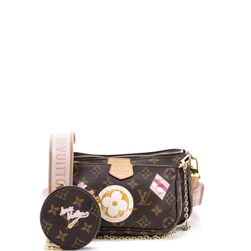 Louis Vuitton Multi Pochette Accessoires My World Tour Monogram Canvas