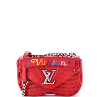 Louis Vuitton New Wave Chain Bag Quilted Leather PM