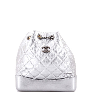 Chanel Gabrielle Backpack Quilted Calfskin Small
