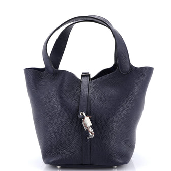 Hermes Picotin Lock Bag Clemence MM