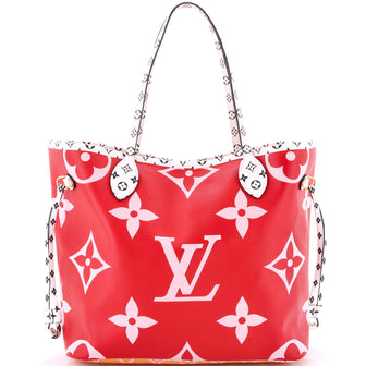 Louis Vuitton Neverfull NM Tote Limited Edition Colored Monogram Giant MM