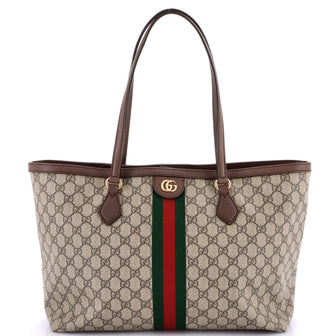 Gucci Ophidia Shopping Tote GG Coated Canvas Medium