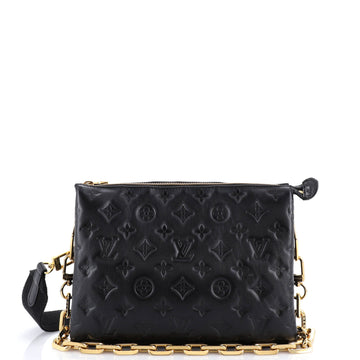 Louis Vuitton Coussin Bag Monogram Embossed Lambskin PM