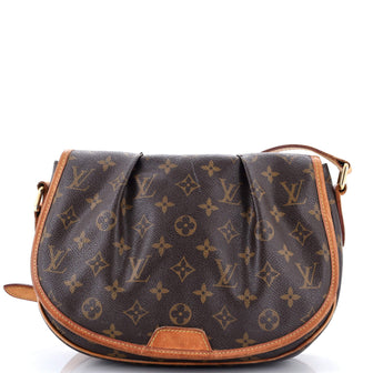 Louis Vuitton Menilmontant Handbag Monogram Canvas PM