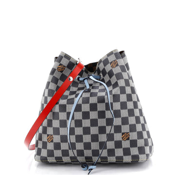 Louis Vuitton NeoNoe Handbag Limited Edition Colored Damier MM