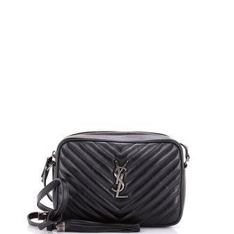 Saint Laurent Lou Camera Bag Matelasse Chevron Leather Small
