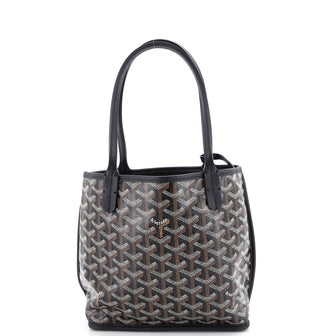 Goyard Anjou Reversible Tote Coated Canvas Mini