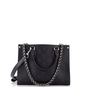 Louis Vuitton OnTheGo Tote Bubblegram Leather PM
