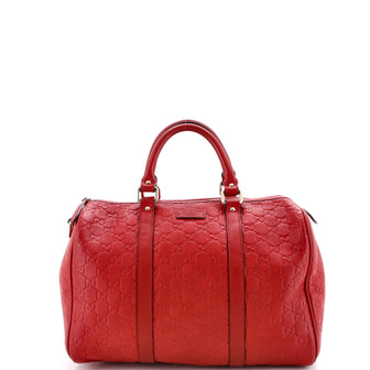 Gucci Joy Boston Bag Guccissima Leather Medium