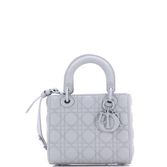 Christian Dior Ultra Matte My ABCDior Lady Dior Bag Cannage Quilt Calfskin