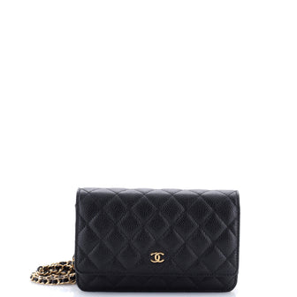 Chanel Wallet on Chain Quilted Caviar