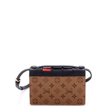Louis Vuitton Book Chain Wallet Reverse Monogram Canvas