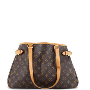 Louis Vuitton Batignolles Handbag Monogram Canvas Horizontal