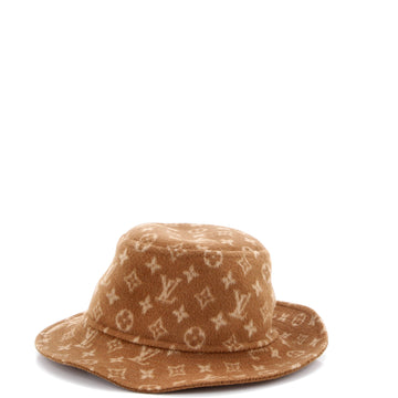 Louis Vuitton Carry On Reversible Bob Hat Monogram Wool