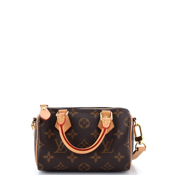 Louis Vuitton Speedy Bandouliere NM Bag Monogram Canvas Nano