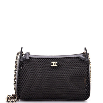 Chanel Clutch with Chain Mesh with Quilted Lambskin