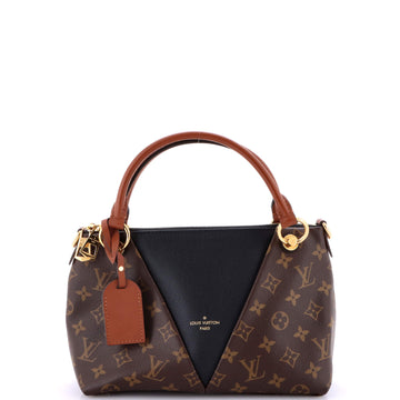 Louis Vuitton V Tote Monogram Canvas and Leather BB