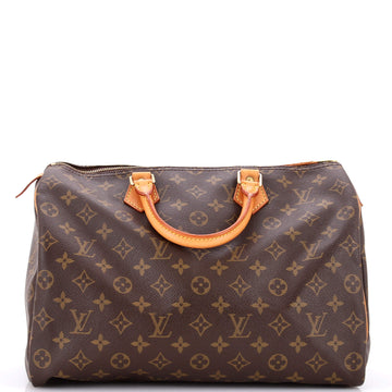 Louis Vuitton Speedy Handbag Monogram Canvas 35